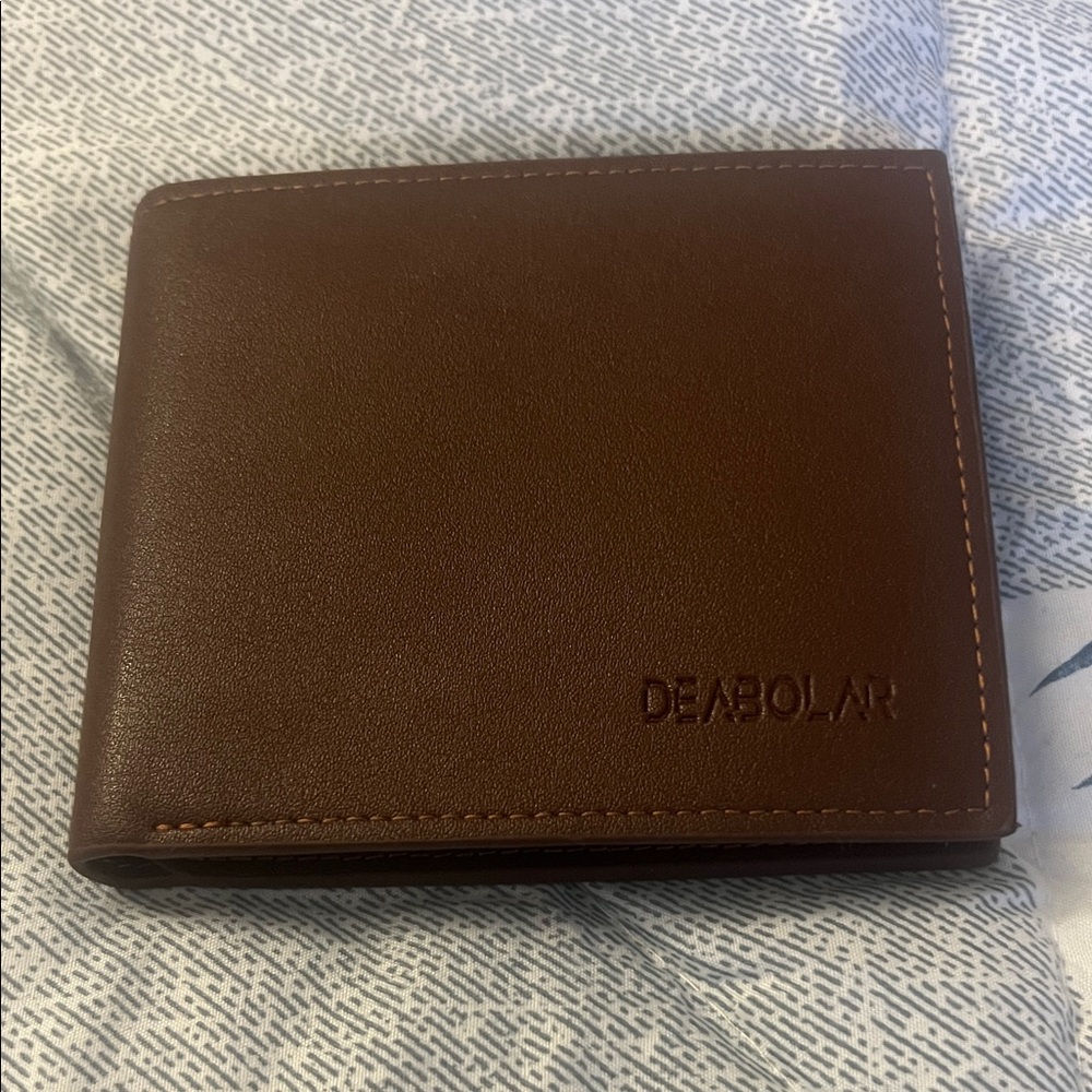 Men's Classic Brown Leather Wallet